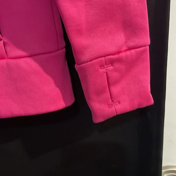 ZeroXposur Girls Pink & Black Hooded Jacket - Size 7/8 - Picture 4 of 7